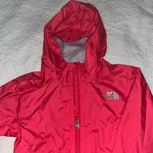 Kids Girls hot pink the Northface dry vent jacket